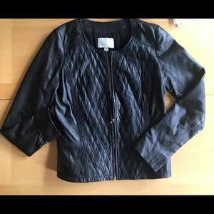 Leather jacket / M / Cropped